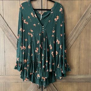 Free People Printed Tunic